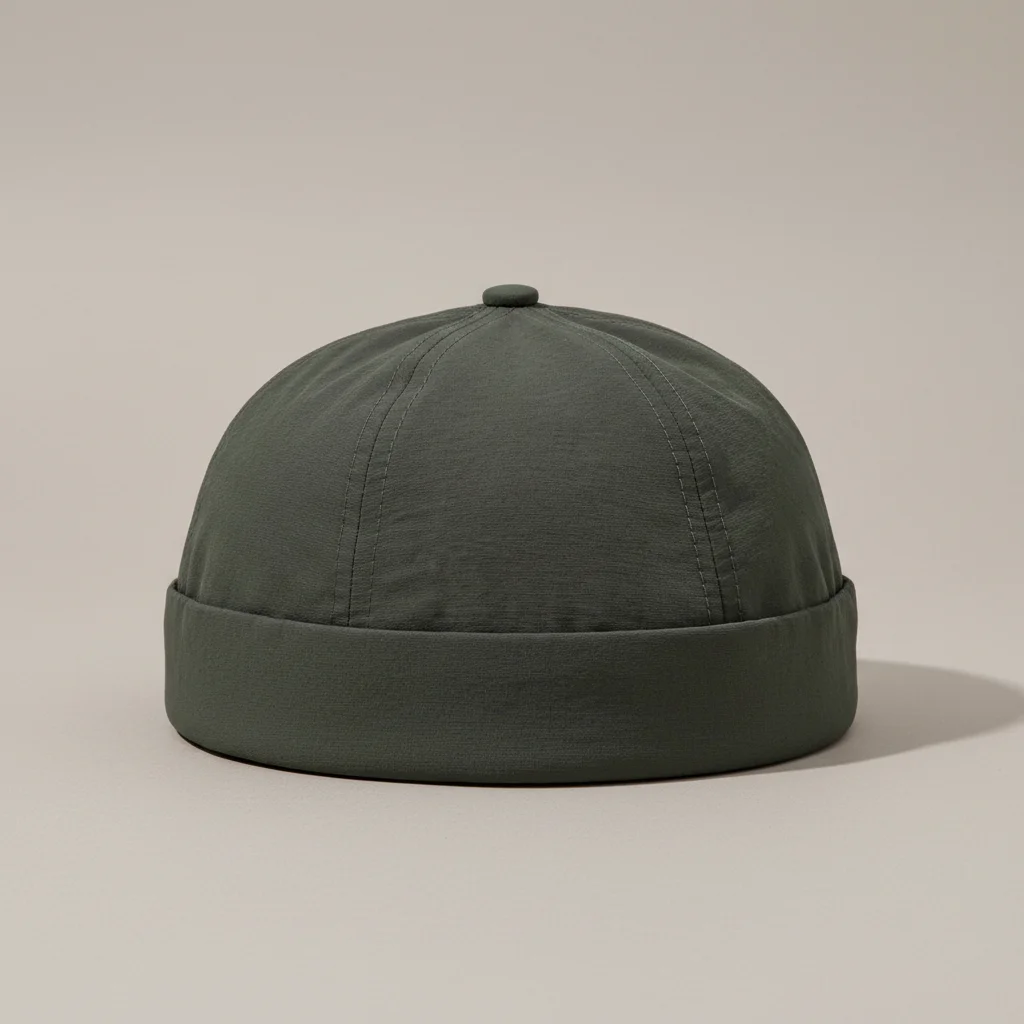 casquette sans visiere docker style épuré