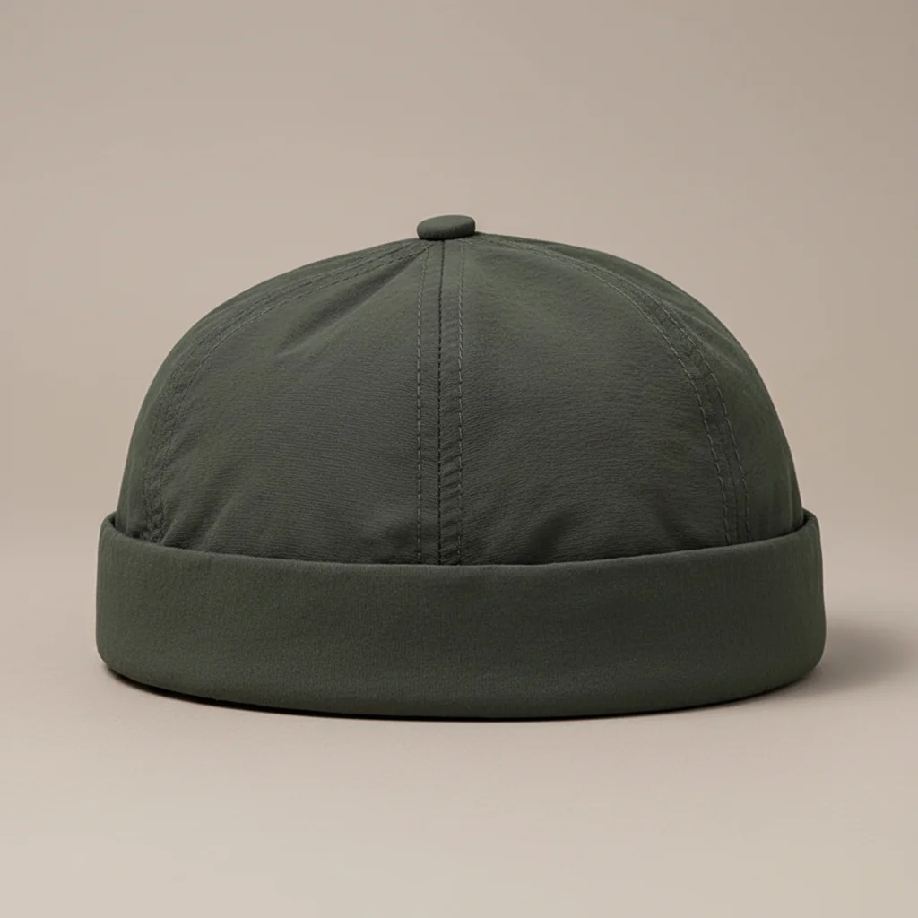 casquette sans visiere docker style épuré – Image 4